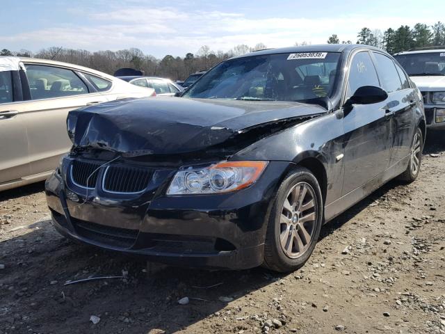 WBAVA33557PV64821 - 2007 BMW 328 I BLACK photo 2