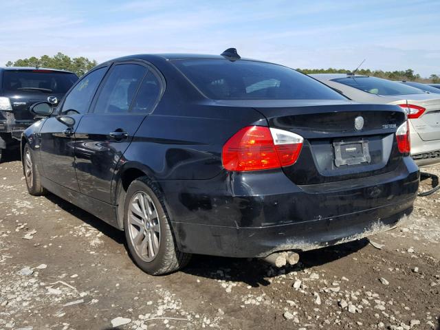 WBAVA33557PV64821 - 2007 BMW 328 I BLACK photo 3