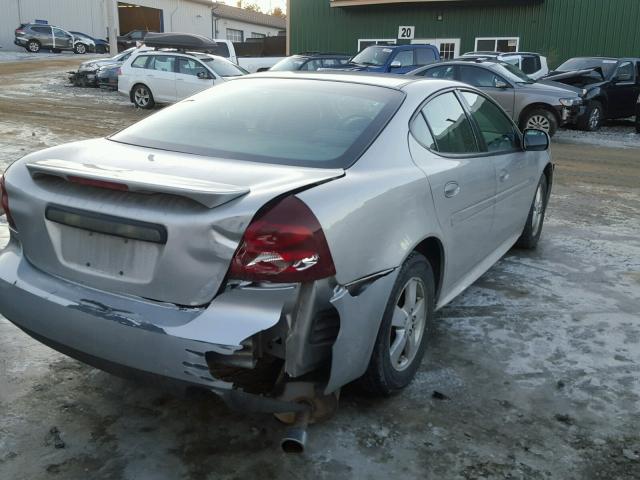 2G2WP582871203343 - 2007 PONTIAC GRAND PRIX SILVER photo 4