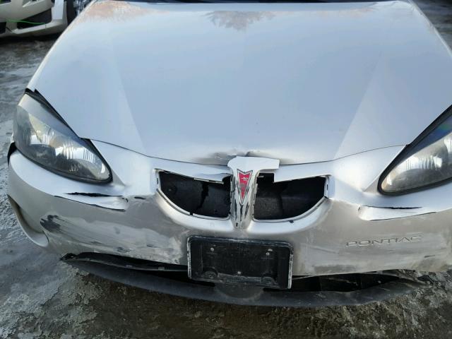 2G2WP582871203343 - 2007 PONTIAC GRAND PRIX SILVER photo 9