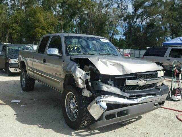 1GCHK29U41E320084 - 2001 CHEVROLET SILVERADO GOLD photo 1