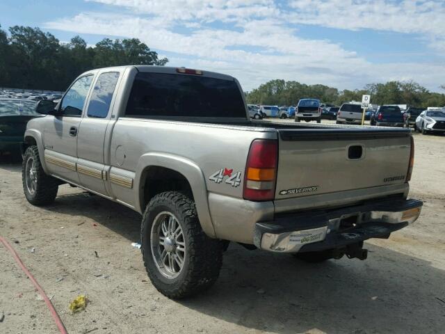 1GCHK29U41E320084 - 2001 CHEVROLET SILVERADO GOLD photo 3