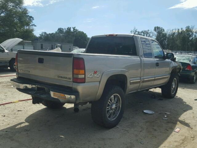 1GCHK29U41E320084 - 2001 CHEVROLET SILVERADO GOLD photo 4