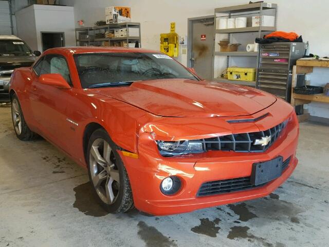 2G1FK1EJ4A9131492 - 2010 CHEVROLET CAMARO SS ORANGE photo 1