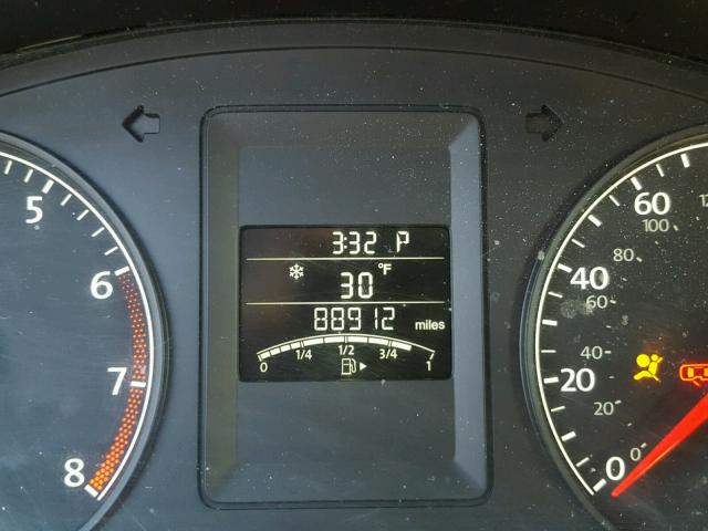 3VW2K7AJ2CM473643 - 2012 VOLKSWAGEN JETTA BASE ნაცრისფერი ფოტო 8