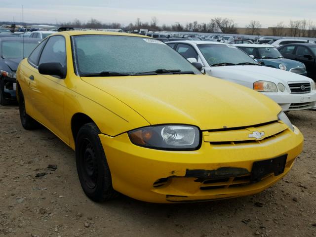 1G1JC12F557211026 - 2005 CHEVROLET CAVALIER YELLOW photo 1