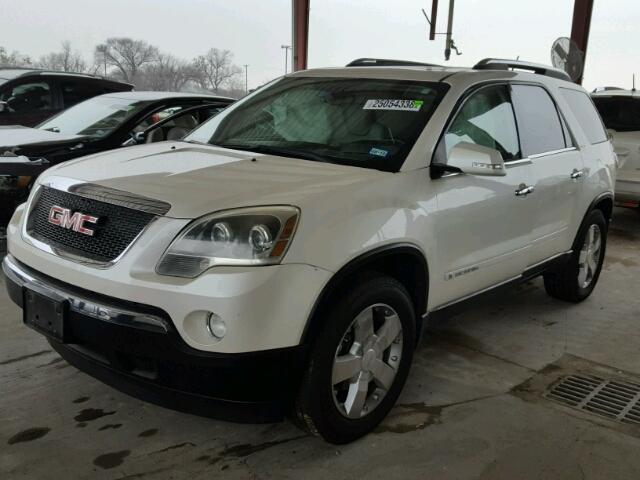 1GKER33788J302703 - 2008 GMC ACADIA SLT CREAM photo 2