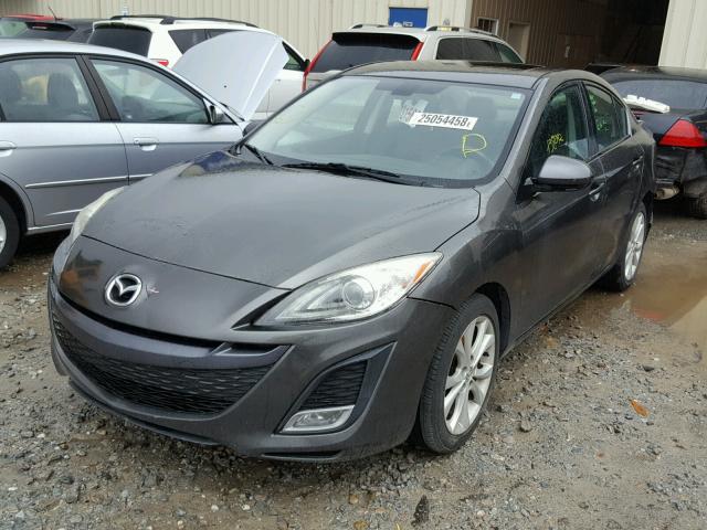 JM1BL1S58A1321472 - 2010 MAZDA 3 S GRAY photo 2