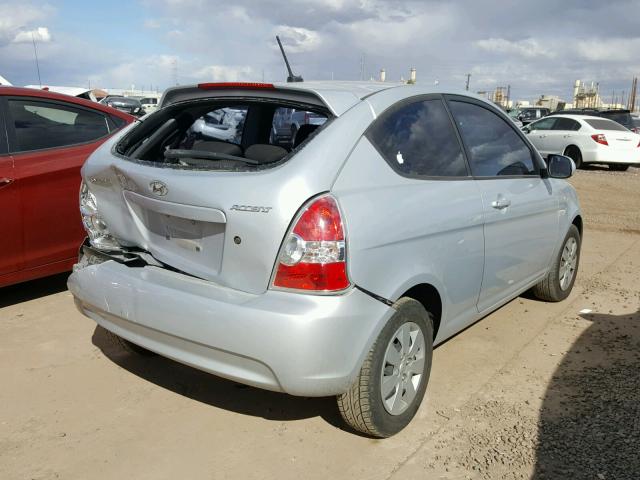 KMHCM3ACXBU189064 - 2011 HYUNDAI ACCENT GL GRAY photo 4