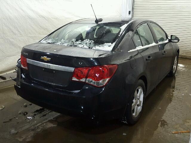 1G1PC5SB8F7101989 - 2015 CHEVROLET CRUZE LT BLACK photo 4