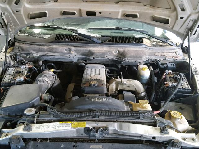 3D7KU28C23G804913 - 2003 DODGE RAM 2500 S SILVER photo 7