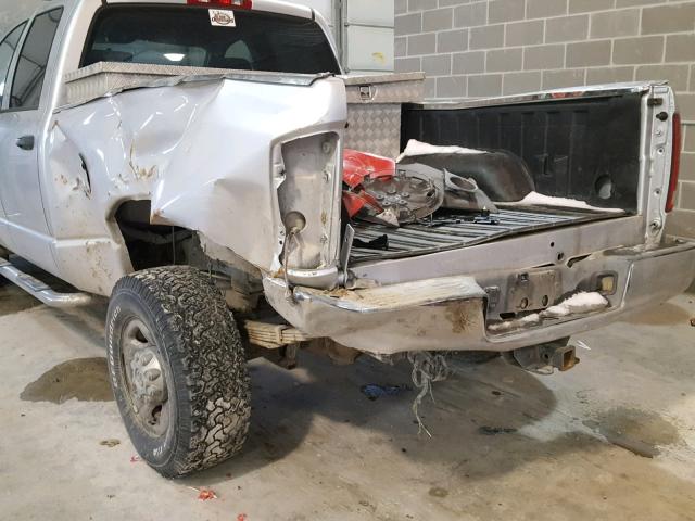3D7KU28C23G804913 - 2003 DODGE RAM 2500 S SILVER photo 9