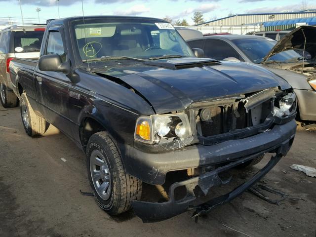 1FTYR10U47PA31979 - 2007 FORD RANGER BLACK photo 1