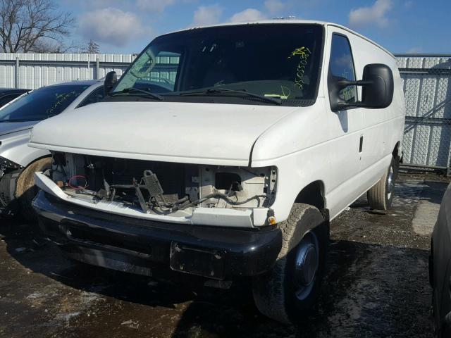 1FTSE34L16HA60220 - 2006 FORD ECONOLINE WHITE photo 2