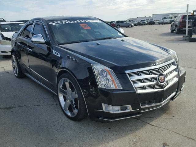 1G6DA5EG3A0144454 - 2010 CADILLAC CTS BLACK photo 1