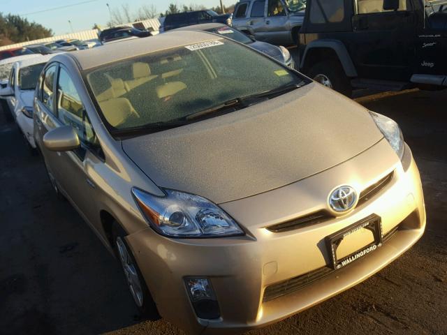 JTDKN3DU5A0037698 - 2010 TOYOTA PRIUS GOLD photo 1