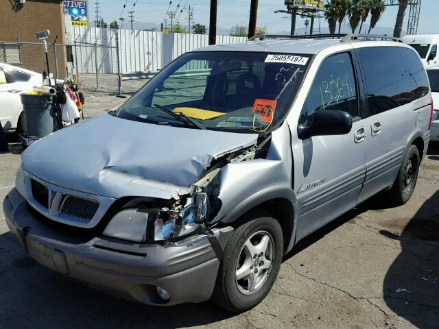 1GMDU03EXXD312502 - 1999 PONTIAC MONTANA / SILVER photo 2