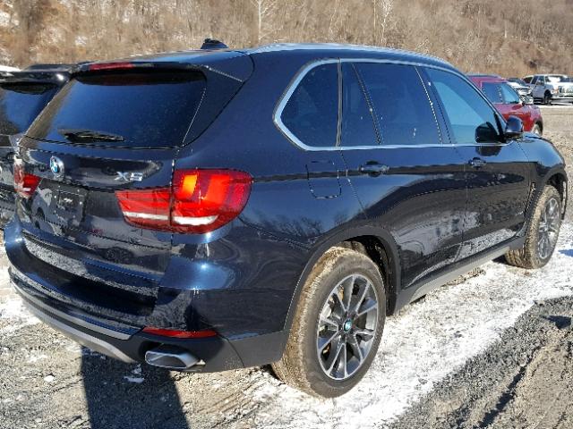 5UXKR0C51J0X87711 - 2018 BMW X5 XDRIVE3 BLACK photo 4