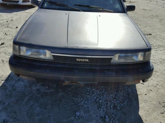 4T1SV21E9LU114328 - 1990 TOYOTA CAMRY DLX GRAY photo 7