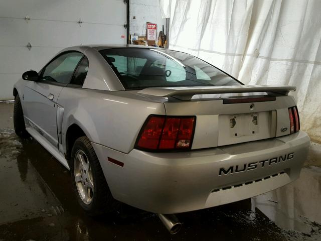 1FAFP40443F359861 - 2003 FORD MUSTANG SILVER photo 3