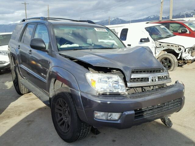 JTEBU14R950063936 - 2005 TOYOTA 4RUNNER SR GRAY photo 1