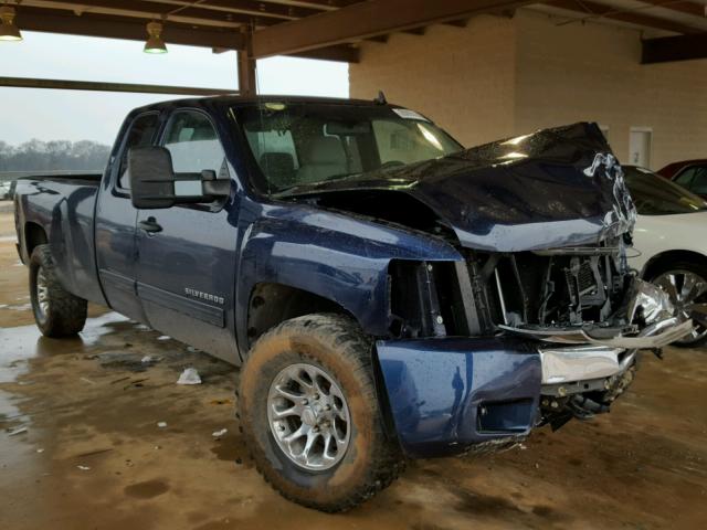 1GCRKSE08BZ412459 - 2011 CHEVROLET SILVERADO BLUE photo 1