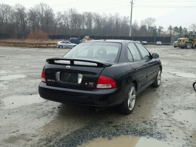 3N1AB51D83L722565 - 2003 NISSAN SENTRA SE- BLACK photo 4