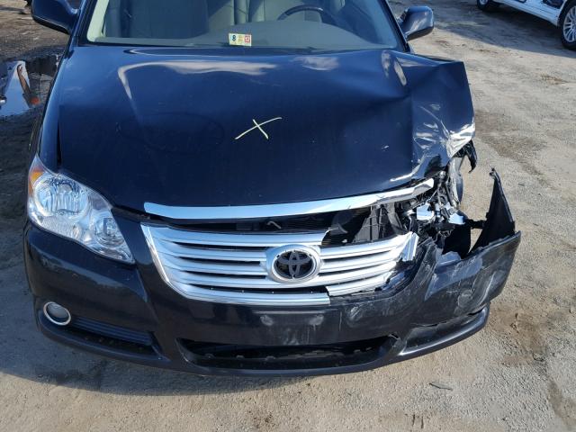 4T1BK36B78U259310 - 2008 TOYOTA AVALON XL BLACK photo 7