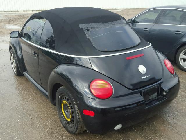 3VWCD31Y94M335085 - 2004 VOLKSWAGEN NEW BEETLE 黑色 照片 3