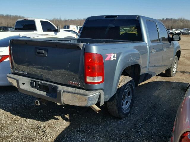 3GTP2UEA8BG186385 - 2011 GMC SIERRA K15 BLUE photo 4