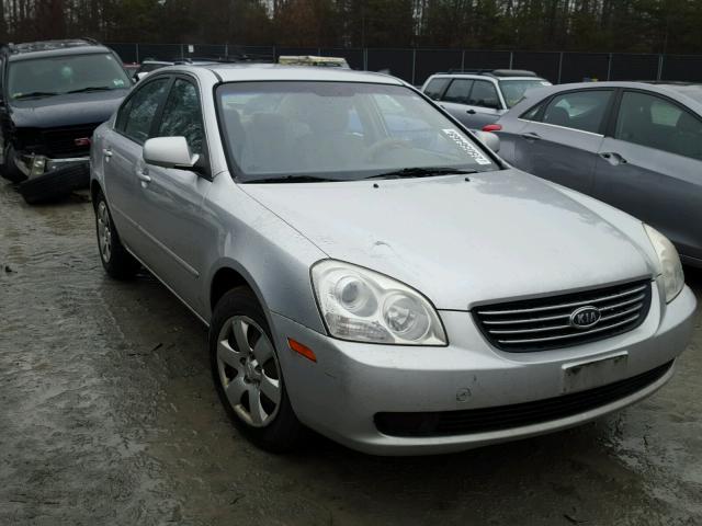 KNAGE123385222444 - 2008 KIA OPTIMA GRAY photo 1