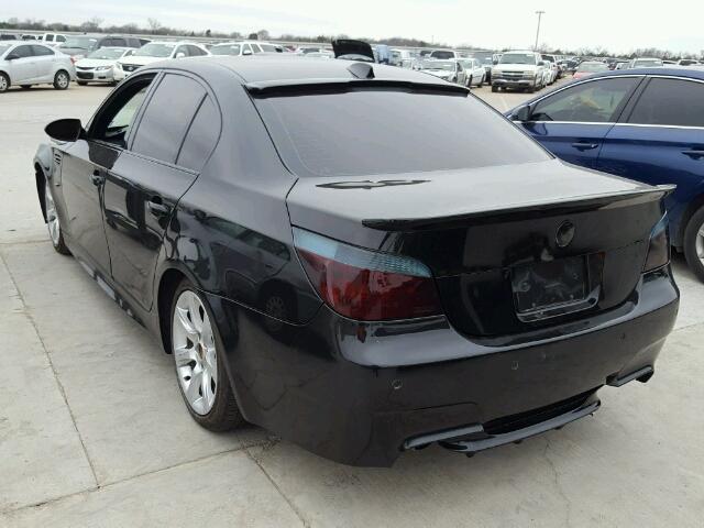 WBSNB93537CX07560 - 2007 BMW M5 BLACK photo 3