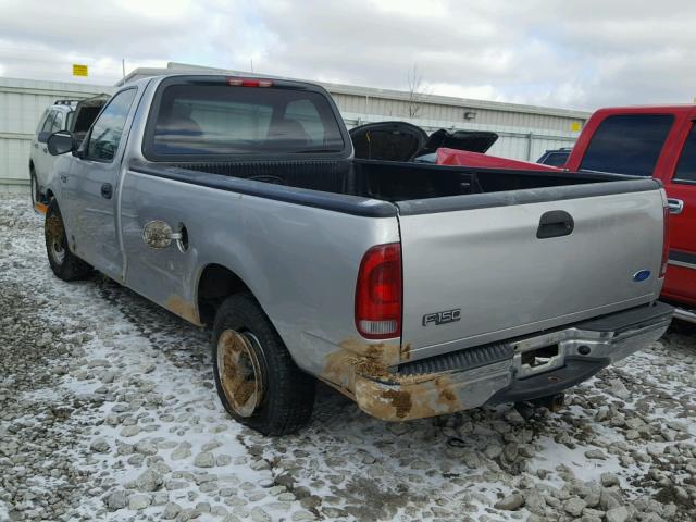 1FTRF17203NB88481 - 2003 FORD F150 SILVER photo 3