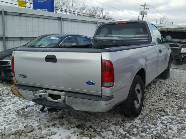 1FTRF17203NB88481 - 2003 FORD F150 SILVER photo 4