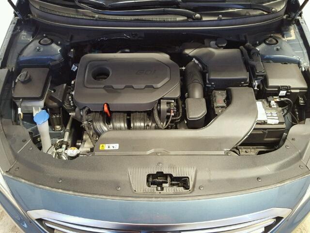 5NPE24AF6GH329941 - 2016 HYUNDAI SONATA SE TEAL photo 7