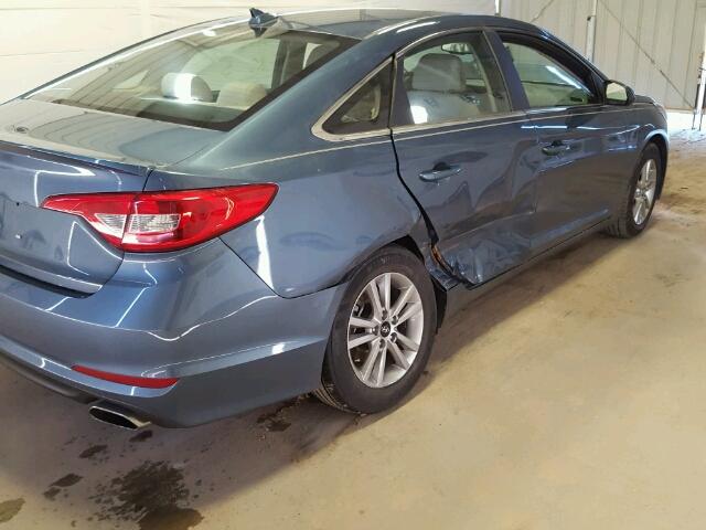 5NPE24AF6GH329941 - 2016 HYUNDAI SONATA SE TEAL photo 9