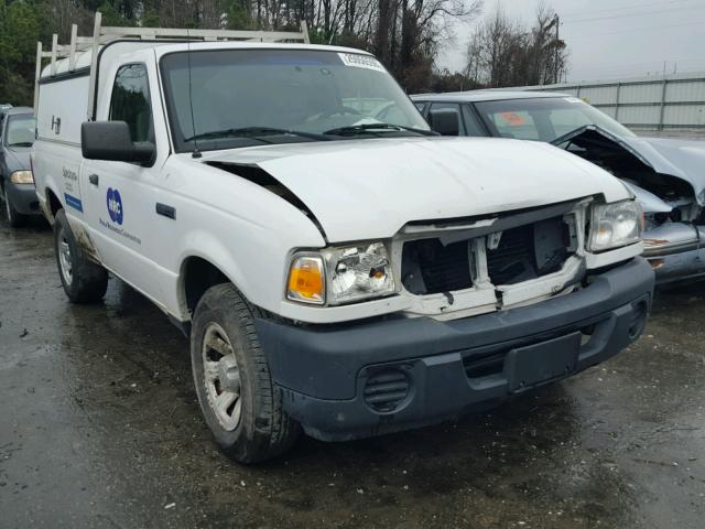 1FTYR10D48PB07265 - 2008 FORD RANGER WHITE photo 1