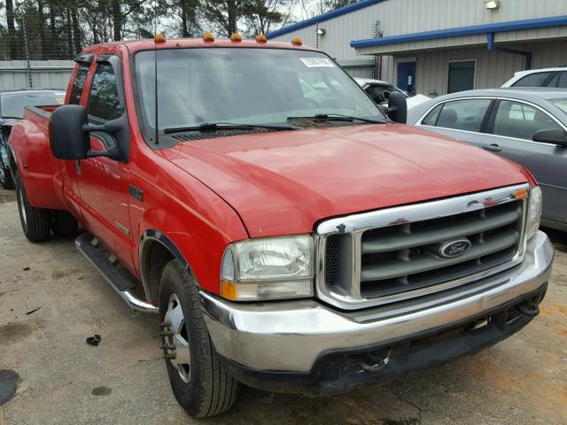 1FTWX32P33EC26302 - 2003 FORD F350 SUPER RED photo 1