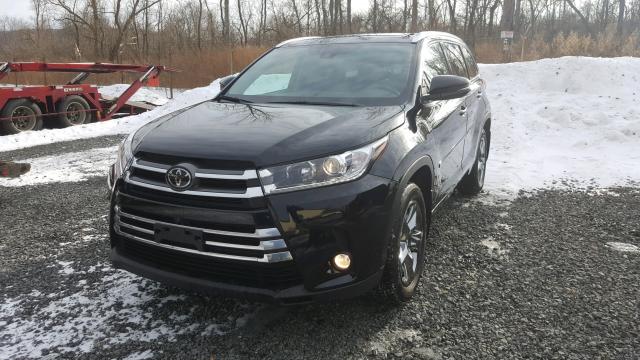 5TDDZRFH5HS358342 - 2017 TOYOTA HIGHLANDER BLACK photo 2