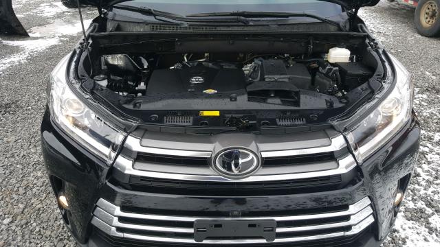 5TDDZRFH5HS358342 - 2017 TOYOTA HIGHLANDER BLACK photo 7