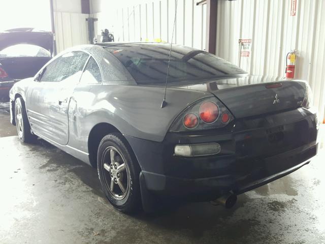 4A3AC34G43E029932 - 2003 MITSUBISHI ECLIPSE RS GRAY photo 3