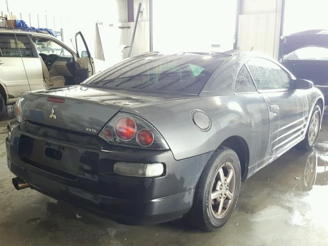 4A3AC34G43E029932 - 2003 MITSUBISHI ECLIPSE RS GRAY photo 4