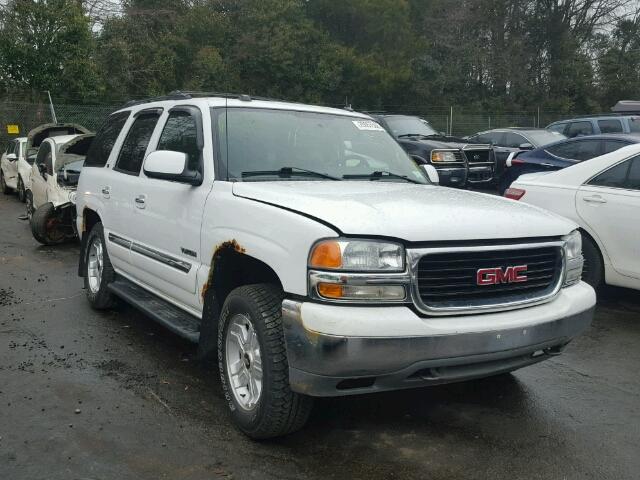 1GKEK13T54J100711 - 2004 GMC YUKON WHITE photo 1