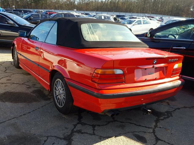 WBABK7329VET63123 - 1997 BMW 328 IC RED photo 3