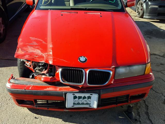 WBABK7329VET63123 - 1997 BMW 328 IC RED photo 7