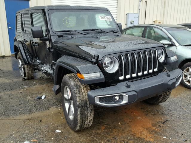 1C4HJXEG5JW120910 - 2018 JEEP WRANGLER U BLACK photo 1