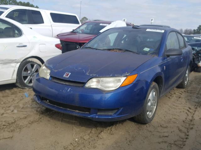 1G8AM12F75Z121539 - 2005 SATURN ION LEVEL BLUE photo 2
