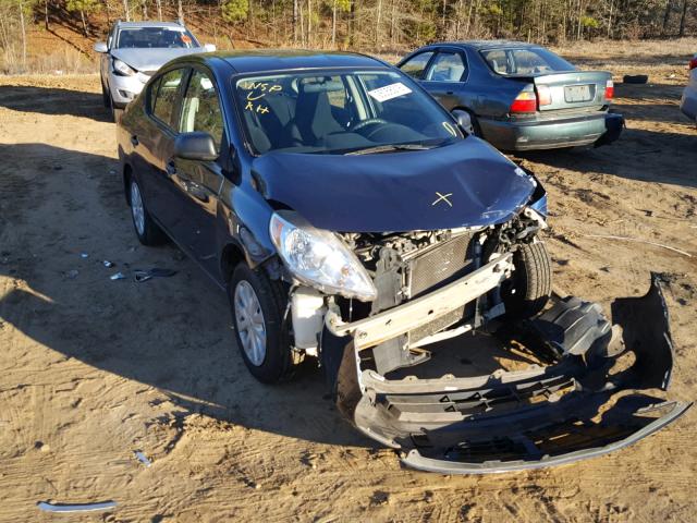 3N1CN7AP6DL833302 - 2013 NISSAN VERSA S BLUE photo 1