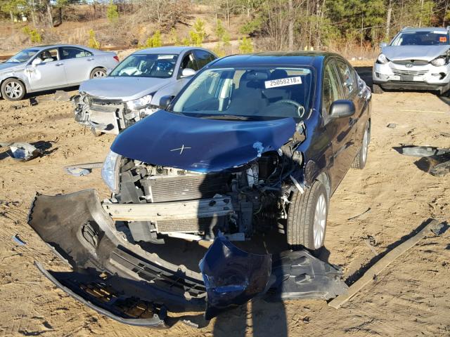 3N1CN7AP6DL833302 - 2013 NISSAN VERSA S BLUE photo 2