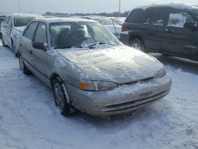 1Y1SK528X2Z420829 - 2002 CHEVROLET GEO PRIZM 灰色 照片 1